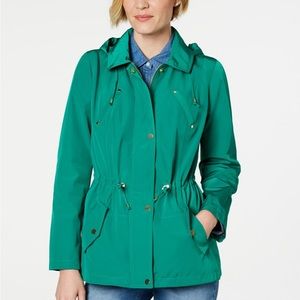 Charter Club Water-Resistant Hooded Anorak Jacket